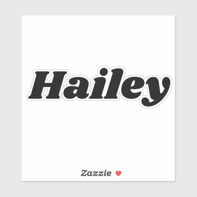 Sticker Hailey (Feuille)