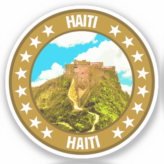 Sticker Haïti (Recto)