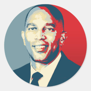 Sticker Hakeem Jeffries Classic Hope Round
