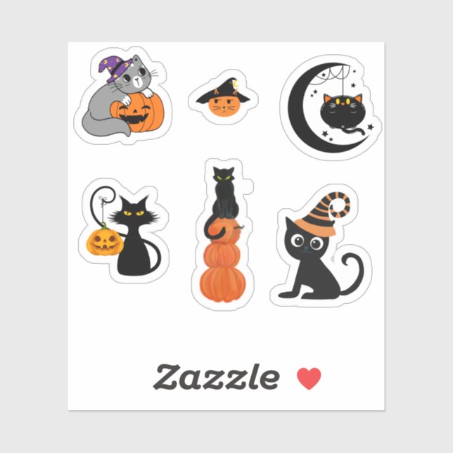 Sticker Halloween (Feuille)