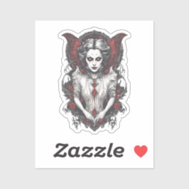 Sticker Halloween 13 vampire, horreur, vampire terrifiant2