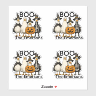 Sticker Halloween Éffrayant