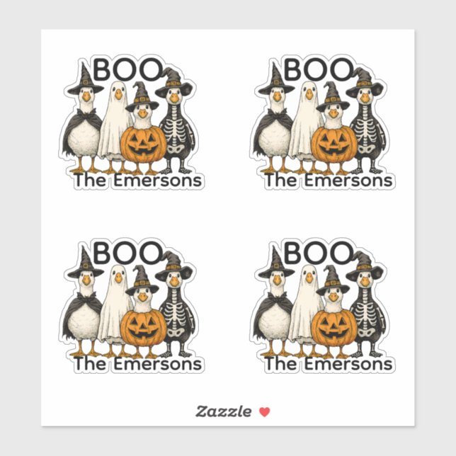 Sticker Halloween Éffrayant (Feuille)