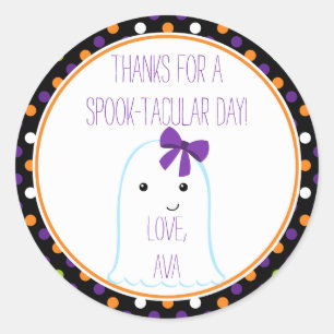 Sticker Halloween Fille fantôme Sticker personnali