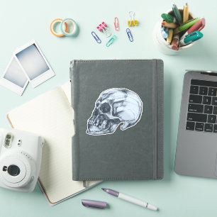 Sticker Halloween Skull Vinyl
