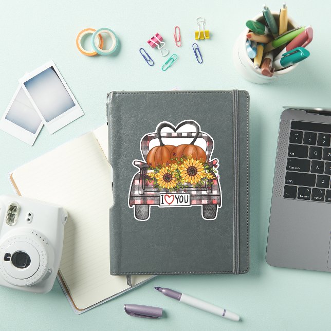 Sticker Halloween Truck         (Couverture iPad)