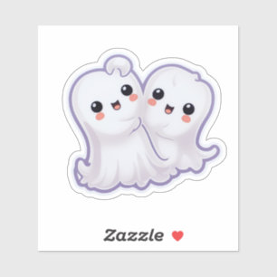 Sticker Halloween Twins
