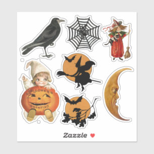 Sticker Halloween Vintage