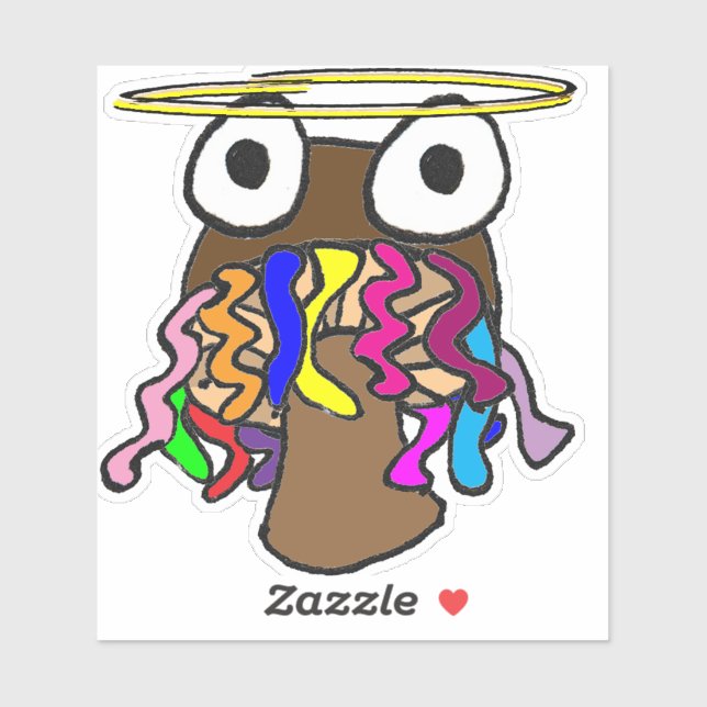 Sticker Halo Dreadlocks Champagne (Feuille)