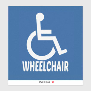 Sticker Handicap Fauteuil roulant