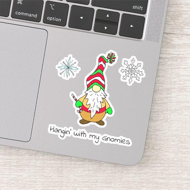 Sticker Hanging with my Gnomies Christmas (Détail)
