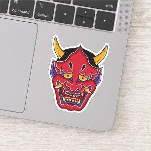 Sticker Hannya (般 若 の 面)