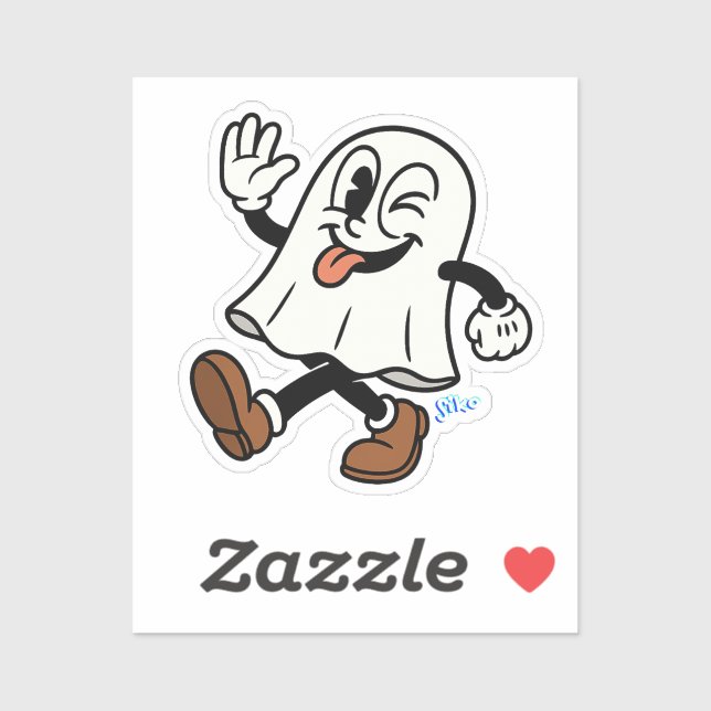 Sticker Hanté (Feuille)