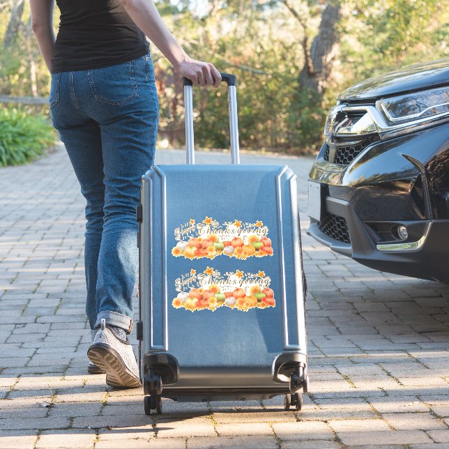 Sticker Happy Thanksgiving (Valise Insitu)