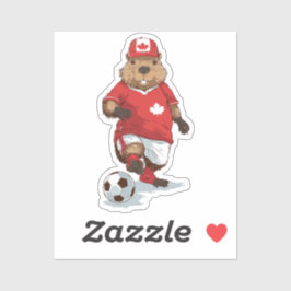 Sticker Hardworking Beaver Striker