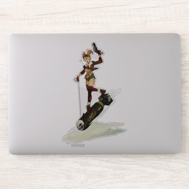 Sticker Harley Quinn Bombshells Pinup (Ordinateur)