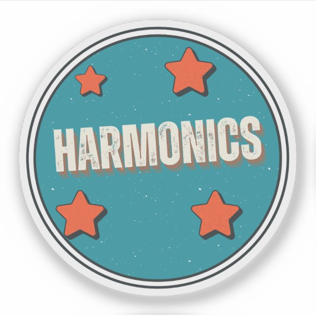 Sticker Harmoniques (Devant)