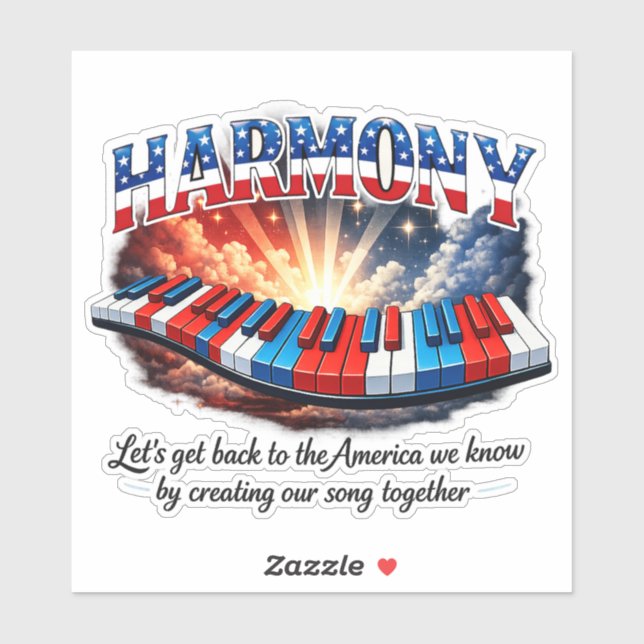 STICKER HARMONY (Feuille)