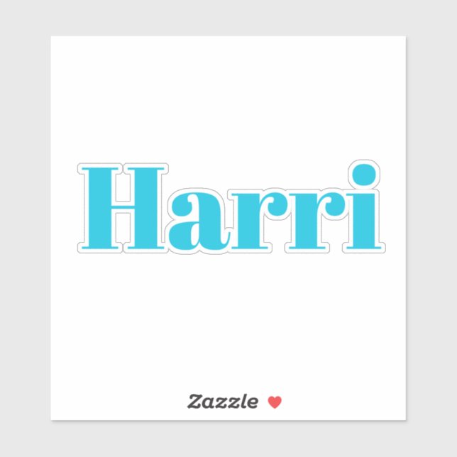 Sticker Harri (Feuille)