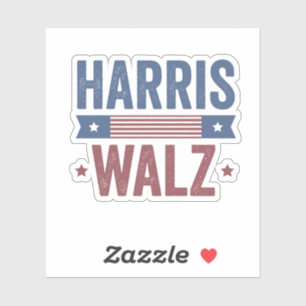 Sticker Harris Walz 2024 Election Kamala Tim Waltz America