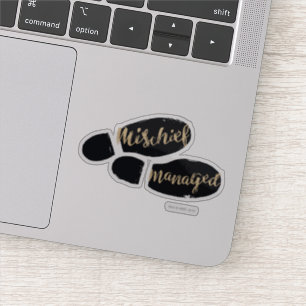 Sticker Harry Potter  Empreintes de la carte MISCHIEF MANA