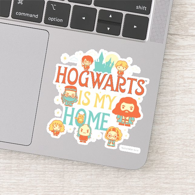 STICKER HARRY POTTER™ | HOGWARTS™ EST MA MAISON (Détail)