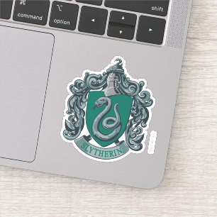 Sticker Harry Potter Slytherin Crest Green