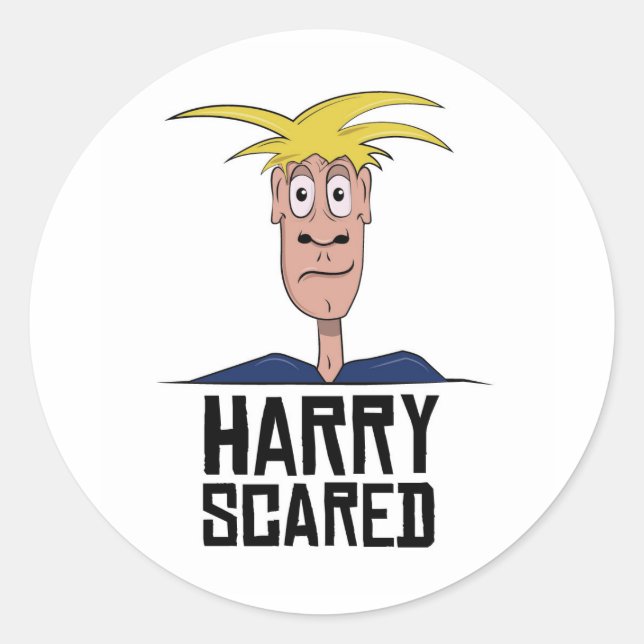 Sticker Harry Scared (Devant)