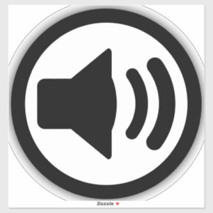 Sticker Haut-parleur audio