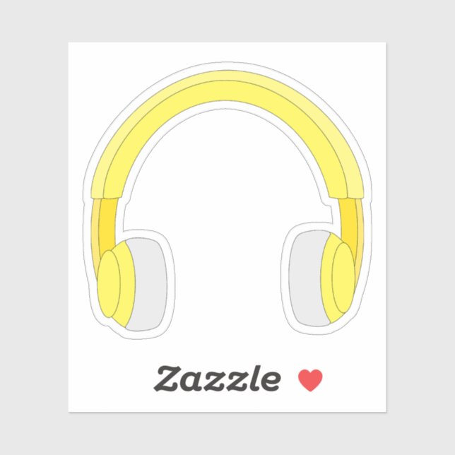 Sticker Headphones (Feuille)