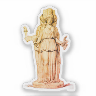 Sticker Hécate en tant que divinité triple