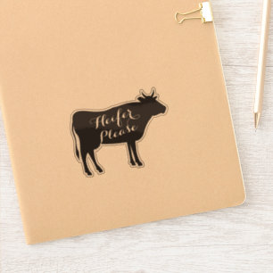 Sticker Heifer S'Il Vous Plaît Décaler