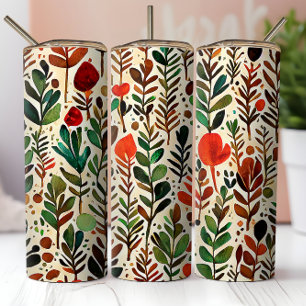 Sticker - Helle botanische Druckvorlage individuel