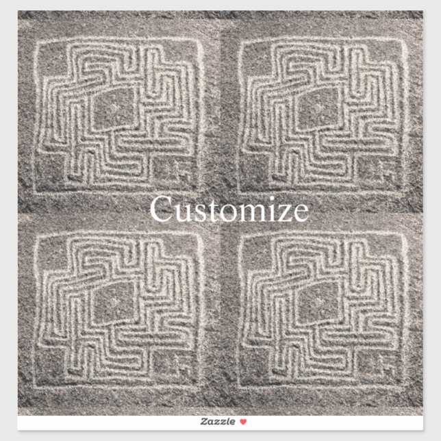 Sticker Hémet Maze Pierre Thunder_Cover (Feuille)