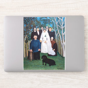 Sticker Henri Rousseau - La fête de mariage