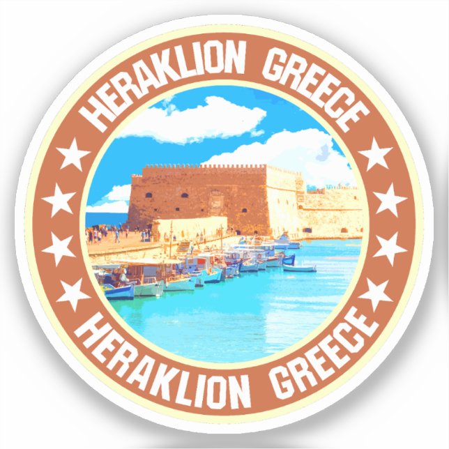 Sticker Héraklion (Recto)