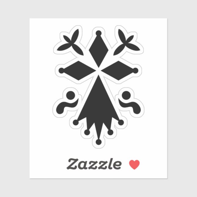 Sticker Hermine de Bretagne (Feuille)