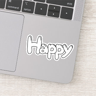Sticker Heureux
