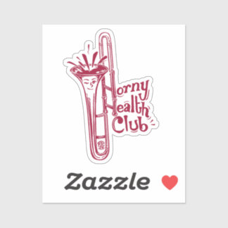 Sticker HHC (Trombone) en vinyle coupé sur mesure