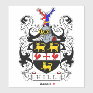 Sticker Hill Family Crest