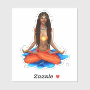 Sticker hindou Yoga Peace Namaste