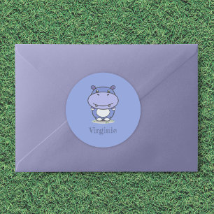 Sticker Hippo mignon