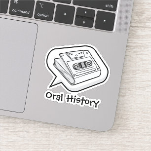 Sticker Histoire orale