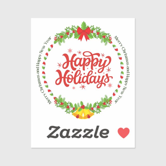 Sticker Holidays (Feuille)
