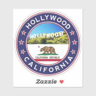 Sticker Hollywood, Californie