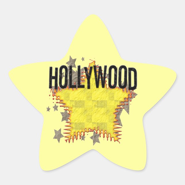 Sticker hollywoodien ! (Devant)