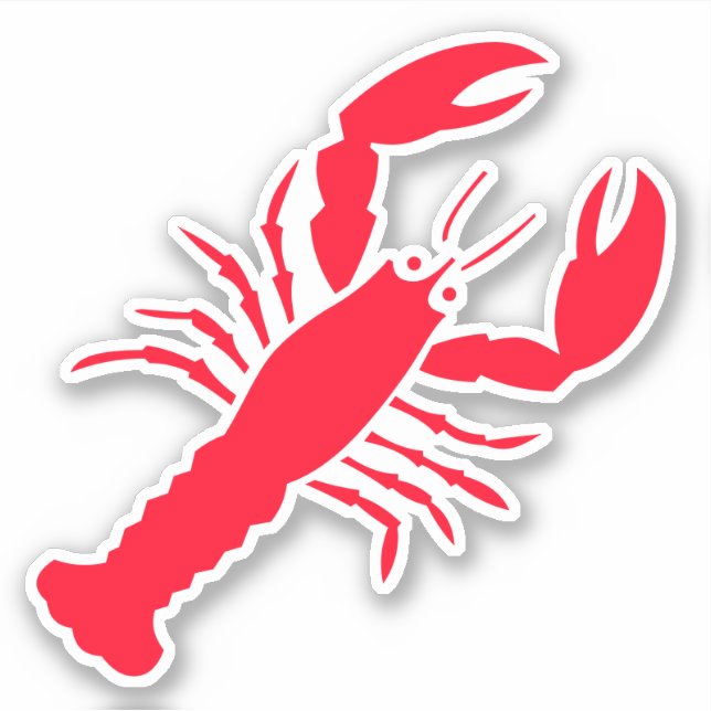 Sticker Homard amovible 4Lonnie (Devant)
