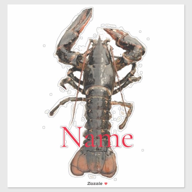Sticker Homard frais du Maine Thunder_Cove (Feuille)