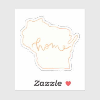 Sticker "Home" de l'État du Wisconsin