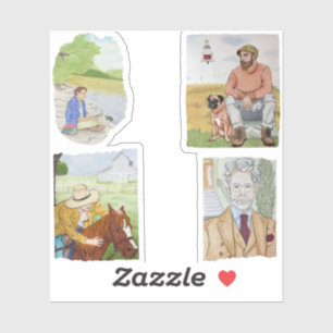 Sticker Hommes actifs